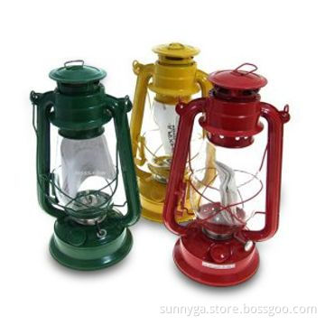 Kerosene Lanterns, Used for Camping, with 380mm Height, Available in Various Colors